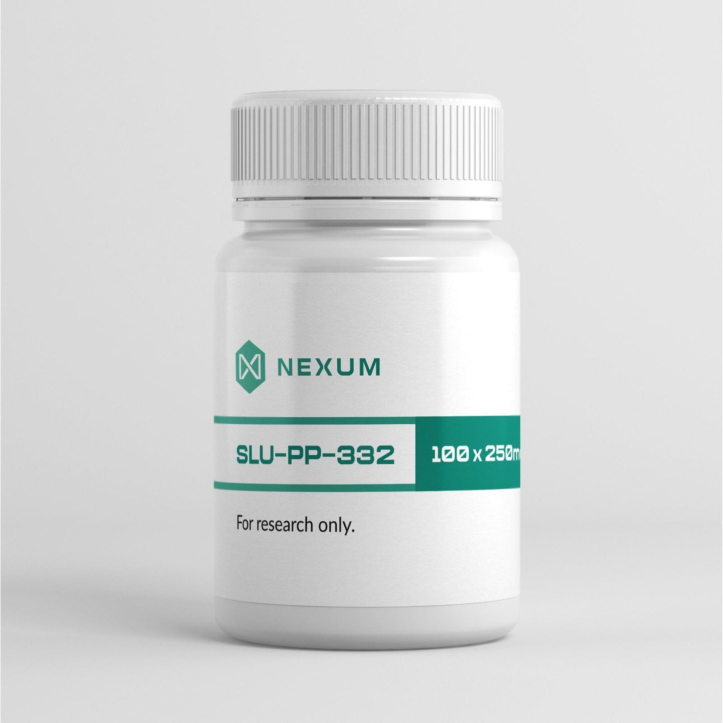 SLU-PP-332 100 x 250 mcg research compound bottle, Nexum Peptides