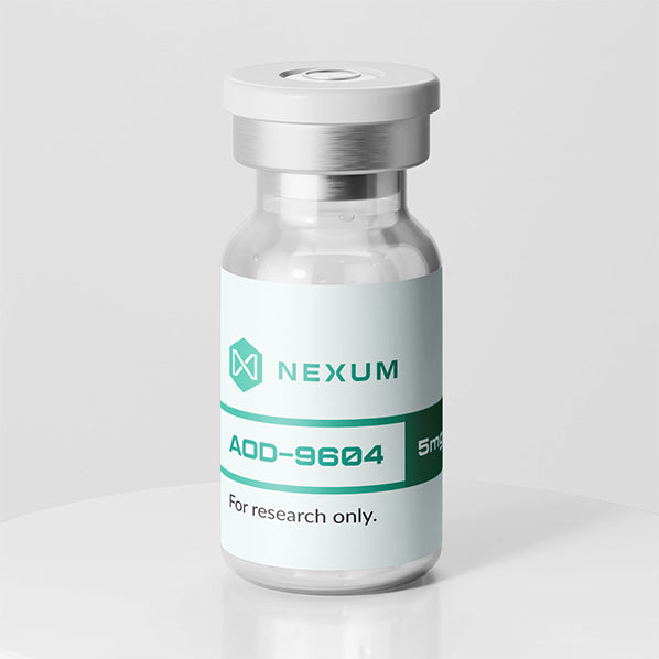 AOD-9604 5 mg 5 mg vial research vial, Nexum Peptides