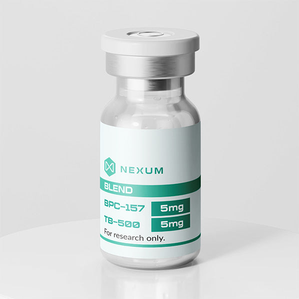 BPC-157 + TB-500 Blend 5 mg + 5 mg research vial, Nexum Peptides