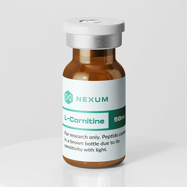 L-Carnitine 50 ml 50 ml bottle research vial, Nexum Peptides