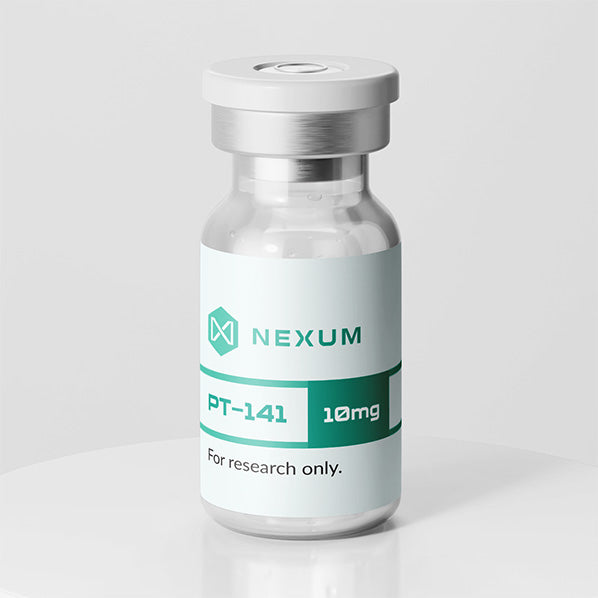 PT-141 10 mg 10 mg vial research vial, Nexum Peptides