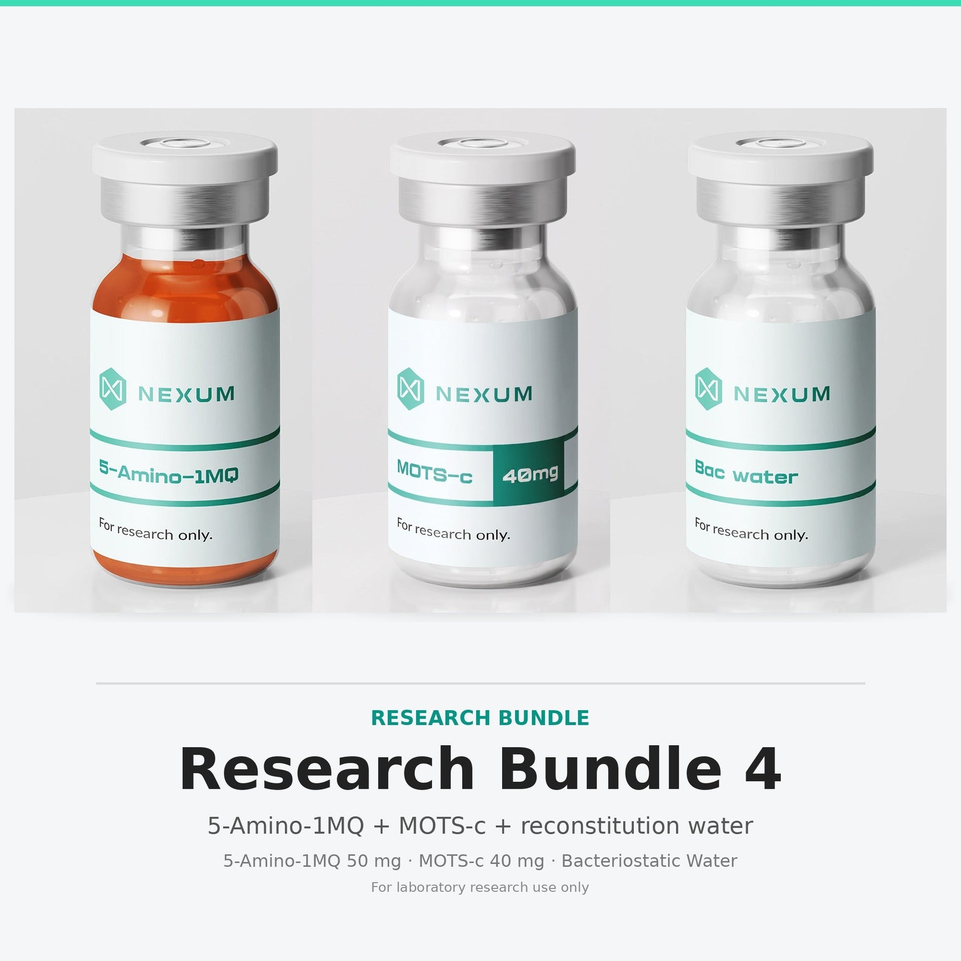how much bac water for 40 mg mots c Research Bundle 4 COBAL 1000, 1ML, CYANOCOBALAMIN Vial Color:Turquoise